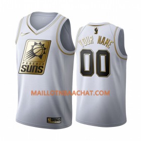Maillot NBA Phoenix Suns Personnalisable Nike 2019-20 Blanc Golden Edition Swingman - Homme